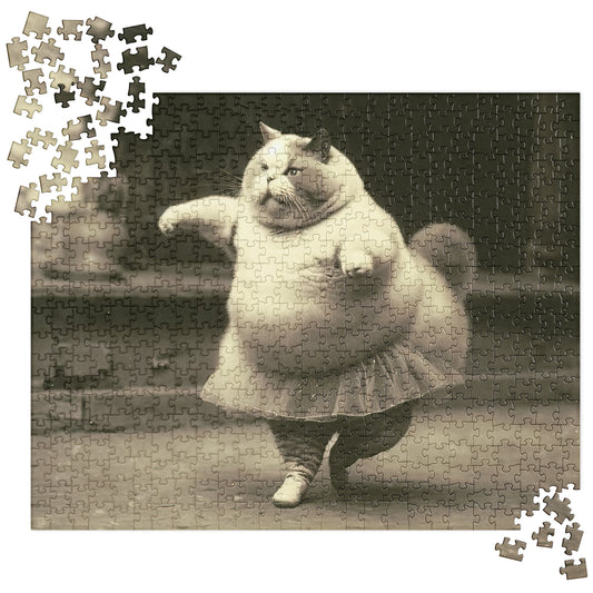 Purrfectly Poised: The Ballerina Cat